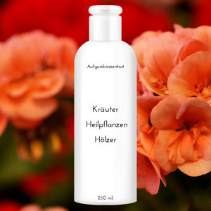 Saunaduft Geranium 250 ml “Kräuter Heilpflanzen Hölzer”