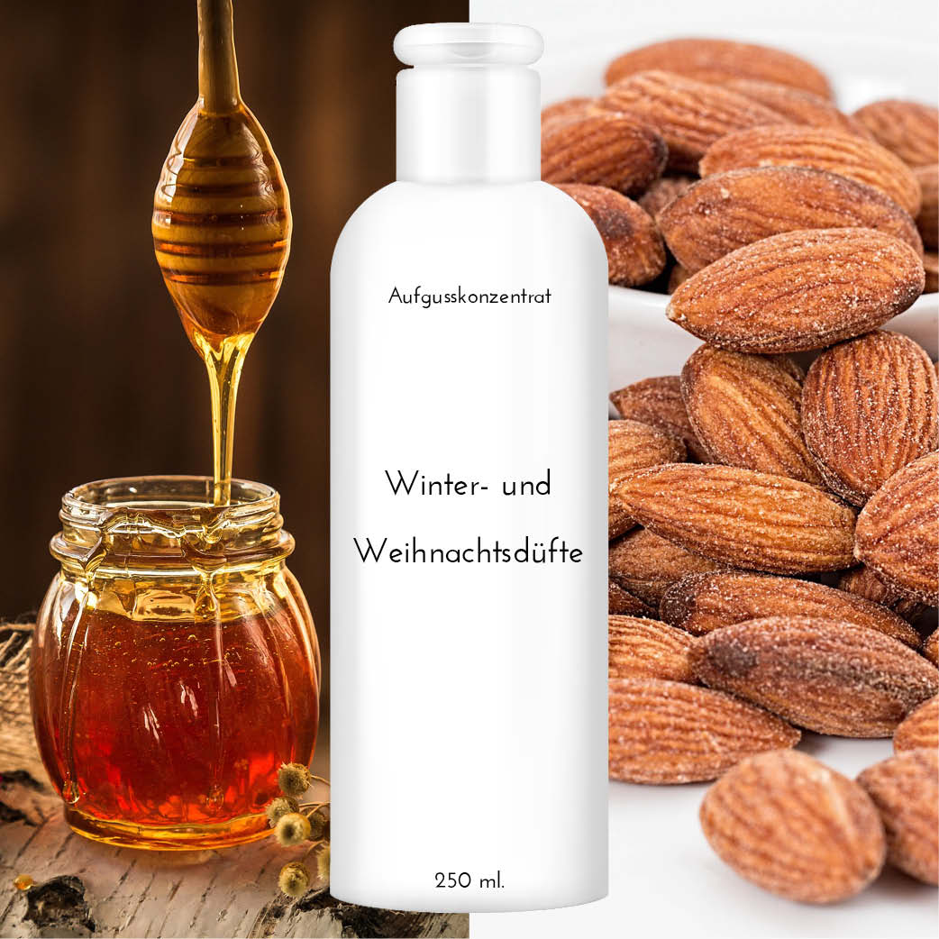 Saunaduft Honig-Mandel 250 ml “Winter und Weihnachtsdüfte” – Aquaris ...