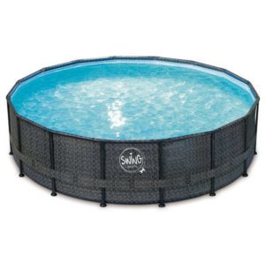 ELITE – WICKER FRAME SWING Pools  / 488 x 122 cm