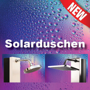 Solarduschen / WARM + KALT
